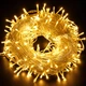 Светодиодная гирлянда 14 м 160 LED Yellow, жёлтый свет, белый кабель - изображение 2