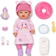 Интерактивная кукла-пупс BABY born Эмма «Click & Play» 43 см 841020 Беби Борн - изображение 1