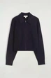 Джемпер жіночий COS double-faced knitted jacket 1237810003 XS Темний синій - изображение 7