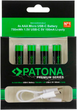 Акумулятор PATONA R3 AAA 1.5 V 100 mAh USB-C 4 шт. (4055655239745) - зображення 2