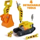 Большой бульдозер и фигурка Крепыша Spin Master Paw Patrol Rubble & Crew Rubble's Ultimate Tool Bulldozer (6073305) - изображение 3