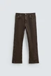 Джинси ZARA Flared Fit коричневий 0840/444/700 30 - зображення 8