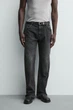 Джинси ZARA Flared Fit з розрізами вугільний 5359/480/822 30 - зображення 2