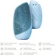 Чистящая щетка для лица GESKE Sonic Thermo Facial Brush&Face-Lifter 8в1 Aquamarine (HB0094) [179603] - изображение 8