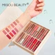 Набір блисків та матових помад MisioU Beauty Matte Lipstick набір 12шт*2,5г - зображення 2