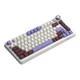 Клавиатура беспроводная игровая AULA AU75 Sealing Gasket Linear Switch RGB Beige / Lavender / Dark Red (75%) - изображение 2