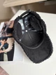 Кепка женская UGG теплая барашек тедди на флисе с ушками Черный - изображение 4