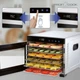 Дегидратор-сушилка ProfiCook PC-DR 1218 для фруктов, овощей, грибов, трав, мяса и рыбы, 6 уровней, 35–75 °C, до 650 Вт - изображение 7