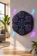 Настінна боксерська мішень, рахує удари, мелодії, підсвічування, Bluetooth, регулюється швидкість та гучність, рукавиці в комплекті (i7-196189) - зображення 2