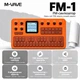 FM-синтезатор M-VAVE FM-1 – портативный, 27 клавиш, TFT-дисплей, Bluetooth MIDI, аккумулятор, оранжевый - изображение 8