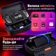 Двухуровневый кейс JSAUX для Steam Deck LCD/OLED, чехол-сумка с подставкой и отделением для зарядки и аксессуаров - изображение 9