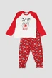 Піжама зі штанами для хлопчика YUKI червоний 104 ЦБ-00285854 - изображение 1
