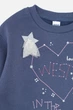Костюм з штанами для дівчинки WEST KIDS синій 116 ЦБ-00283901 - изображение 3