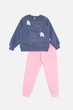 Костюм з штанами для дівчинки WEST KIDS синій 116 ЦБ-00283901 - изображение 1