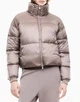 Женская куртка-бомбер EA7 Emporio Armani в серо-бежевом цвете - размер 25/50 (M)(7W001519/AF16413/U6100) - изображение 1