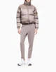 Женская куртка-бомбер EA7 Emporio Armani в серо-бежевом цвете - размер 25/50 (M)(7W001519/AF16413/U6100) - изображение 2