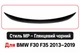 Спойлер AD_Plastik BMW 3 Series F30 F35 M3 F80 M Performance Style чорний глянсовий (В-77) - зображення 6
