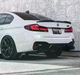 Спойлер AD_Plastik BMW 5 Series G30 2017 2024 CS F90 Style чорний глянсовий (B-84) - зображення 9