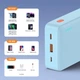 УМБ Baseus Airpow Powerbank 20000mAh 20W QC PD Blue (P10022804313-00) - изображение 5