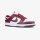 Жіночі кросівки Nike Dunk Low Team Red Bordo White 38 - изображение 5