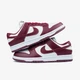 Жіночі кросівки Nike Dunk Low Team Red Bordo White 38 - изображение 7