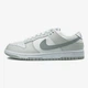 Жіночі кросівки Nike Dunk Low White Grey 38 - изображение 1
