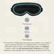 Набір для нічного та ранкового відновлення розумна маска для сну SleepMask та кріотермічний девайс TheraFace Depuffing Wand , білий ( TF0004132-3A20-SM0004081 ) - изображение 12