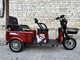 Триколісний електроскутер Crosser Transit TR-5 1200W 72V 24Ah Графенові АКБ 2 кошики електротрайк - изображение 1
