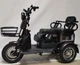 Електроскутер Corso Protex MAX 1200W графеновий АКБ 72V/28Ah до 77 км 3-місний трансформер із кошиком вантажний електротрици - изображение 3