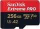 Карта памяти microSD SanDisk Extreme Pro 256GB UHS-I U3 A2 V30 R200/W140MB/s - изображение 1