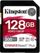 Карта памяти Kingston SD 128GB C10 UHS-II U3 R300/W260MB/s - изображение 1