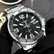 Чоловічий годинник Casio MTP-VD01D-1B з мінеральним склом, чорним циферблатом і сріблястим браслетом - зображення 3