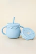 Снек стакан-поильник "Marshmallow", Голубой MagBaby (5034) - изображение 1