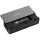 Док-станция Verbatim Pro 15в1 USB-C 2xHDMI/RJ45/3xUSB-A/3xUSB-C/SD/microSD/Audio/DisplayPort/SSD Grey (32173) - изображение 2