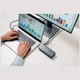 Док-станция Verbatim Pro 15в1 USB-C 2xHDMI/RJ45/3xUSB-A/3xUSB-C/SD/microSD/Audio/DisplayPort/SSD Grey (32173) - изображение 5