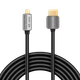 Кабель Kruger&Matz HDMI - micro HDMI 3.0m (KM0328) - изображение 2