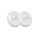Локалізатор SBS Track My Circle сумісний з Apple Find My набір 2 шт White (8018417532344) - зображення 1