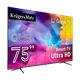 Телевизор Krüger&Matz 75" QLED UHD Smart DVB-T2/S2 H.265 (KM0275UHD-G2) - изображение 2