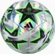 Мяч футбольный ADIDAS UCL TRN FOIL KE9774 4 Серебристо-зеленый (4069994613609) - изображение 1