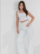 Джинси білі для дівчинки Suzie Bonita 158 см - зображення 1