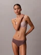 Набор трусиков слипов женских Calvin Klein 290141910 M 3 шт Черный/Белый/Коричневый (1162849776) - изображение 2