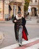 Жіноче пальто з кашеміру преміум якості Чорний XXXL-XXXXL - зображення 10