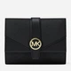 Гаманець жіночий з натуральної шкіри для карток Michael Kors 810629663 Чорний (1162869170) - зображення 1