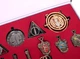 Набір Harry Potter із 15 предметів RESTEQ — міні-палички, медальйони та кулони в подарунковій коробці - зображення 5