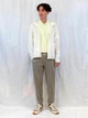 Поло длинное мужское Uniqlo 492675121 L Желтое (1162809065) - изображение 7