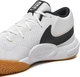Обувь для волейбола Nike Hyperquick белая, черный Унисекс 45 (11US) 29 см - изображение 6
