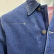 Куртка Wrangler мужская джинсовая теплая накладные карманы XL синяя - изображение 6