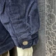 Куртка Wrangler мужская вельветовая утепленная накладные карманы L синяя - изображение 5