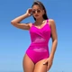 Купальник роздільний Mila Ricco Mirage Фуксія 2XL - зображення 1