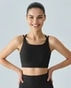 Женский спортивный топ бра Nordvik Luxe-Support Черный M - изображение 1